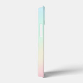 Einfache moderne Regenbogenfarben Wasserfarbe Case-Mate iPhone Hülle (Rückseite / Rechts)