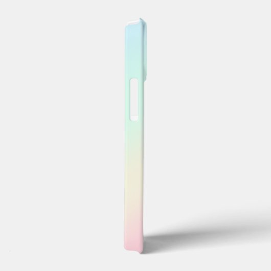 Einfache moderne Regenbogenfarben Wasserfarbe Case-Mate iPhone Hülle (Rückseite / Rechts)