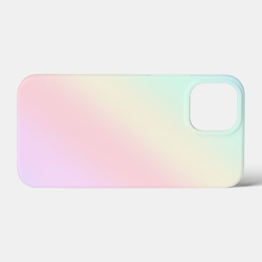 Einfache moderne Regenbogenfarben Wasserfarbe Case-Mate iPhone Hülle (Rückseite (Horizontal))