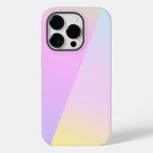 Einfache moderne Regenbogenfarben Wasserfarbe Case-Mate iPhone Hülle (Rückseite)