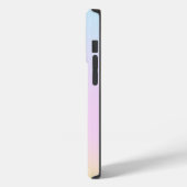 Einfache moderne Regenbogenfarben Wasserfarbe Case-Mate iPhone Hülle (Rückseite / Links)