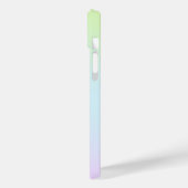Einfache moderne Regenbogenfarben Wasserfarbe Case-Mate iPhone Hülle (Rückseite / Links)