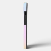 Einfache moderne Regenbogenfarben Wasserfarbe Case-Mate iPhone Hülle (Rückseite / Links)