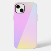 Einfache moderne Regenbogenfarben Wasserfarbe Case-Mate iPhone Hülle (Rückseite)