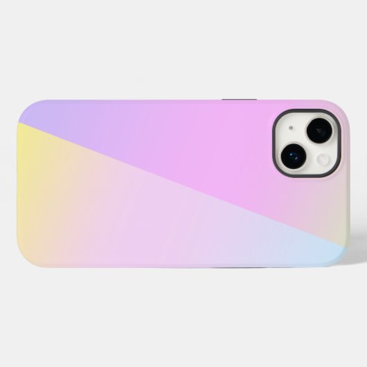 Einfache moderne Regenbogenfarben Wasserfarbe Case-Mate iPhone Hülle (Rückseite (Horizontal))