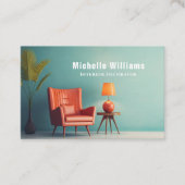 Einfache moderne Retro-Dekoration im Mittelalter Visitenkarte (Vorderseite)