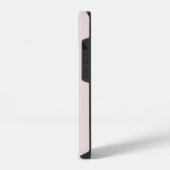 Einfache, moderne Rosa iPhone Hülle (Linke Seite)