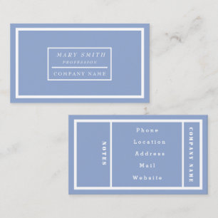 Einfache moderne Ruhe Visitenkarte