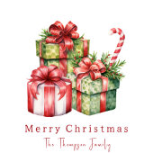 Einfache moderne Rustikale Weihnachten Geschenktütchen