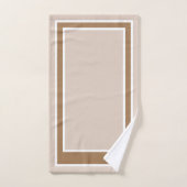 Einfache moderne Sand Dollar Badhandtuch Set (Handtuch)