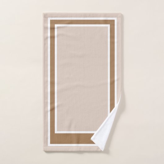 Einfache moderne Sand Dollar Badhandtuch Set (Handtuch)