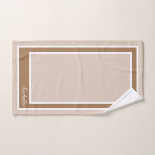 Einfache moderne Sand Dollar Badhandtuch Set (Handtuch)