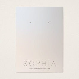 Einfache moderne Schmuckdesignerin Earring Display