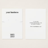 Einfache moderne Schmuckkollektion (Vorne & Hinten)