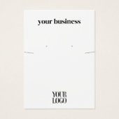 Einfache moderne Schmuckkollektion (Vorderseite)