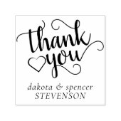 Einfache moderne Schrift | Classic Black Vielen Da Permastempel (Design)