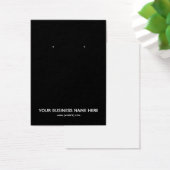 Einfache, moderne Schwarz-Benutzerdefinierte Earri (Schreibtisch)