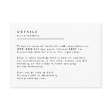 Einfache, moderne Schwarz-weiße Monogramm-Details