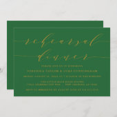 EINFACHE MODERNE SKRIPT | EINLADUNG DER PROBE (Vorne/Hinten)