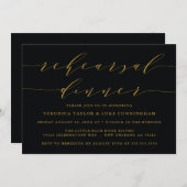 EINFACHE MODERNE SKRIPT | EINLADUNG DER PROBE (Vorne/Hinten)