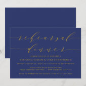 EINFACHE MODERNE SKRIPT | EINLADUNG DER PROBE (Vorne/Hinten)