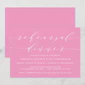 EINFACHE MODERNE SKRIPT | EINLADUNG DER PROBE (Vorne/Hinten)