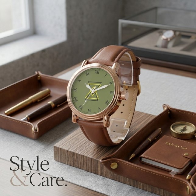 Einfache moderne, stilvolle Uhr (Simple Modern Stylish Watches Minimal Elegant Design)