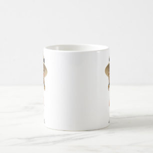 Einfache Moderne : Stilvolles Mädchen Kaffeetasse