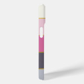 Einfache moderne Streifen Personalisiert Case-Mate iPhone Hülle (Rückseite / Rechts)