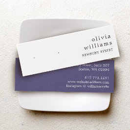 Einfache moderne Stuhlvorführkarte