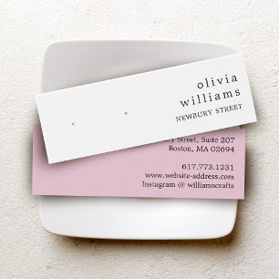 Einfache moderne Stuhlvorführkarte