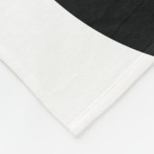 Einfache, moderne, trendige urbane geometrische gr fleecedecke (Ecke)