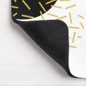 Einfache, moderne, trendige urbane geometrische gr mousepad (Ecke)