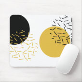 Einfache, moderne, trendige urbane geometrische gr mousepad (Mit Mouse)