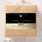 Einfache moderne Typografie Goldherz Butter (Insitu)