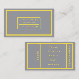 Einfache moderne Ultimate Gray Visitenkarte