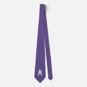 Einfache moderne Ultra-Violet Krawatte (Vorderseite)