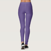 Einfache moderne Ultra-Violet Leggings (Rückseite)