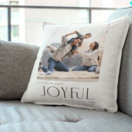 Einfache, moderne und fröhliche Familie 2 Foto Wei Kissen