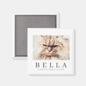 Einfache, moderne und individuelle Foto Magnet (Vorderseite/Rückseite)