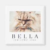 Einfache, moderne und individuelle Foto Magnet (Vorne)