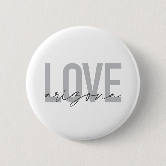 Einfache, moderne, urbane, coole Design Liebe Ariz Button (Vorderseite)