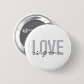 Einfache, moderne, urbane, coole Design Liebe Ariz Button (Vorne & Hinten)