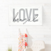 Einfache, moderne, urbane, coole Design-Liebe Bras Banner (Insitu)