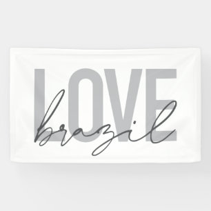 Einfache, moderne, urbane, coole Design-Liebe Bras Banner