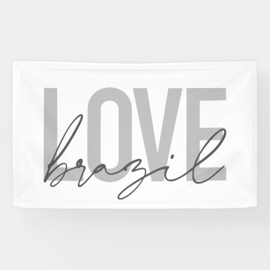 Einfache, moderne, urbane, coole Design-Liebe Bras Banner (Horizontal)