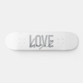 Einfache, moderne, urbane, coole Design-Liebe Bras Skateboard (Horizontal)
