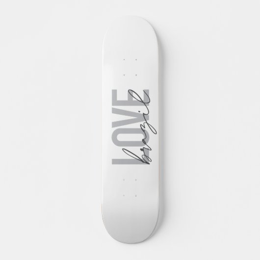 Einfache, moderne, urbane, coole Design-Liebe Bras Skateboard (Vorne)