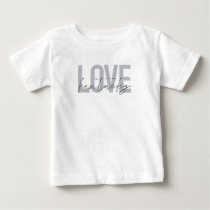 Einfache, moderne, urbane, coole Design Liebe Kent Baby T-shirt