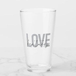 Einfache, moderne, urbane, coole Design Liebe Kent Glas